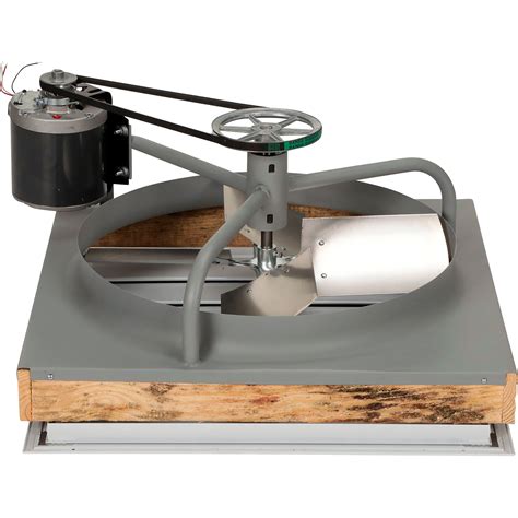TPI Whole House Attic Fan - 24in., 4500 CFM, 2-Speed, Model# BD24-2-WHS ...