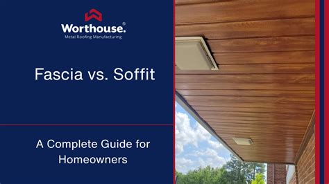 Fascia vs Soffit: Complete Guide for Homeowners