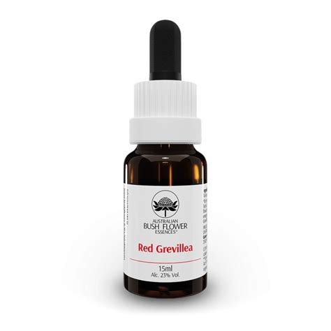 Australian Flowers Red Grevillea Drops 15ml