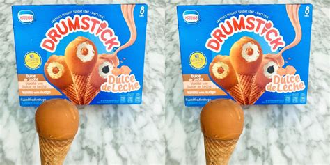 Drumsticks Ice Cream Drumstick Kit Kat® Frozen Dairy Dessert Cones, 4