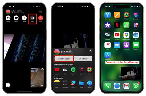 How to share your iPhone, iPad, or Mac screen on FaceTime
