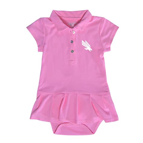 Girls Infant Garb Pink North Texas Mean Green Caroline Cap Sleeve Polo ...