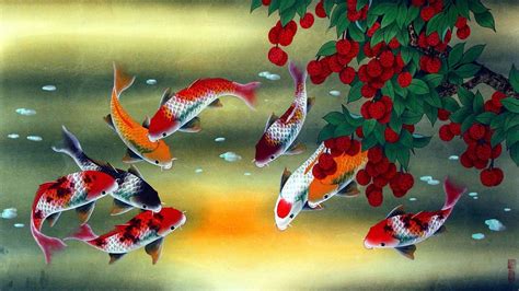Green Koi Fish Wallpapers - Top Free Green Koi Fish Backgrounds ...