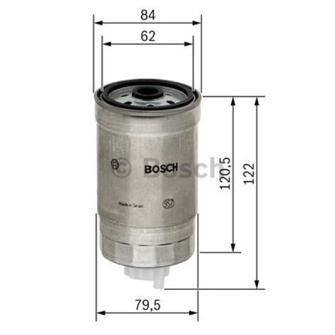 BOSCH 1457434435EYE Diesel Filter (Spin-on ) Mitsubishi - Lancer 1.8 ...