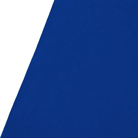 Wrinkle-Resistant Backdrop - Royal Blue / Chroma-Key Blue (9' x 20')