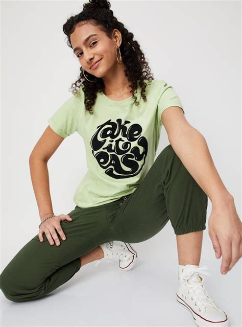 Buy Women Typographic Printed Round Neck T-shirt Online at just Rs. 299 ...