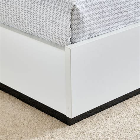 Buy Sterling Albert King Bed with Box Storage - White from Home Centre ...
