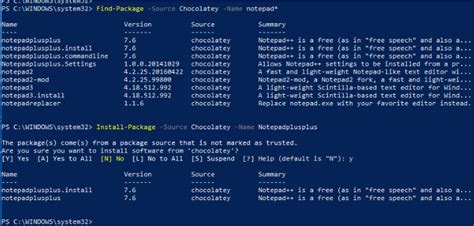 Image result for Unexpected Package Windows PowerShell