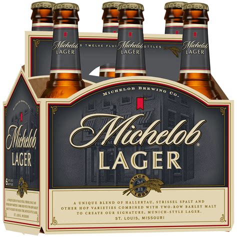 Michelob Lager 6 pk Bottles - Shop Beer at H-E-B