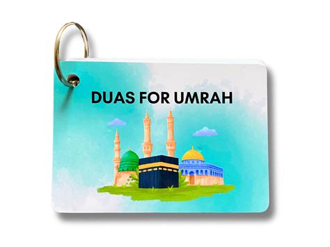 Albidaya Islamic Store Umrah Dua Cards Step By Step Guide | Desertcart ...