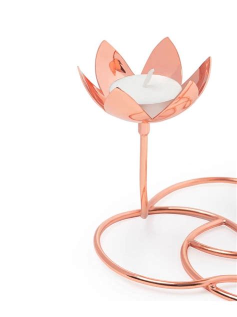 Lotus candle stand | Buy lotus candle holder online | Kalpané