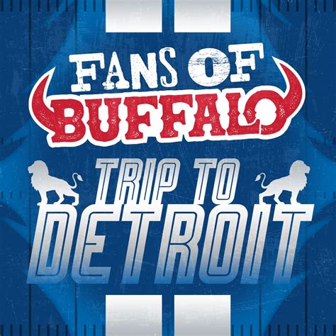 Buffalo Bills Road Trip to Detroit: Fans of Buffalo Travel Packages