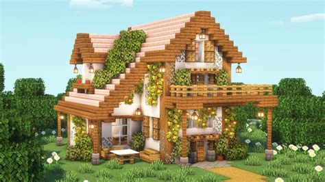 Image result for Minecraft Cottage House Tutorial Step by Step