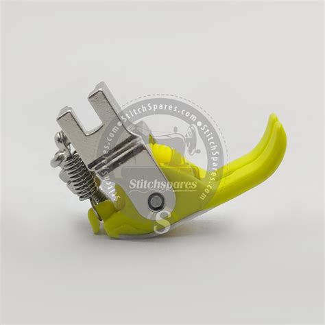 T35 With Teeth Type Teflon Roller Presser Foot For All Industrial Sewi ...