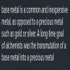 What is a base metal? - Brainly.in