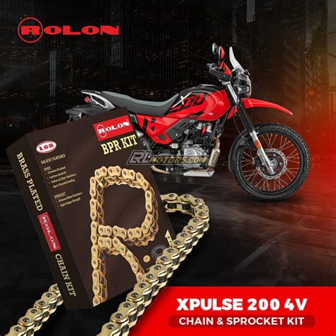 Xpulse 200 4V Rolon Chain And Sprocket Kit
