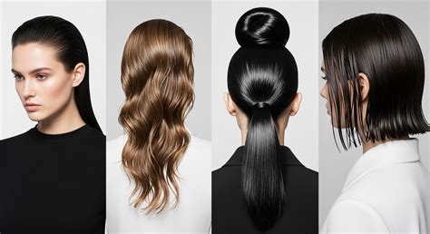 Wet Look Hair Styling Ideas