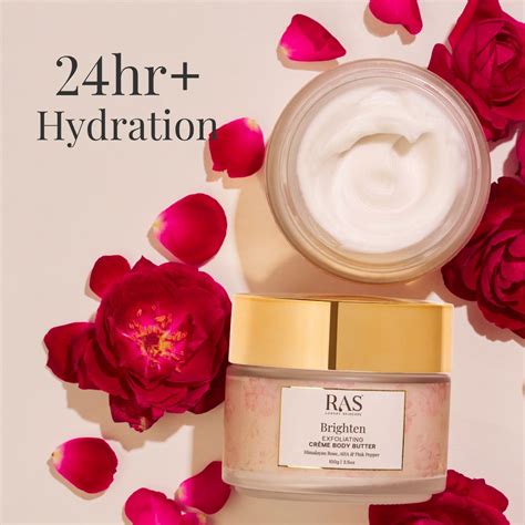 Brighten Exfoliating Crème Body Butter – RAS Luxury Skincare