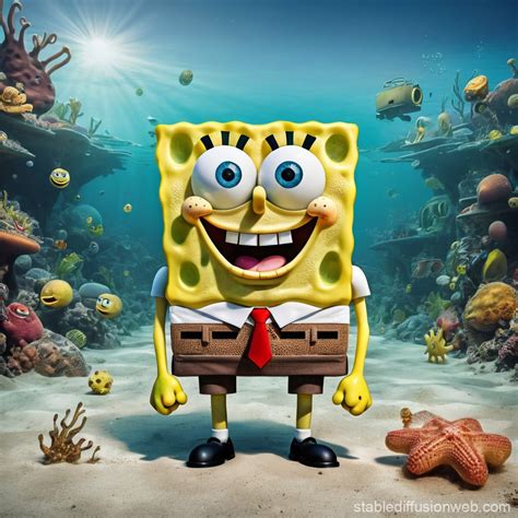 realistic spongebob Prompts | Stable Diffusion Online