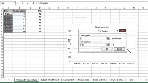 How to Draw UCL in Excel : Microsoft Office Lessons - YouTube