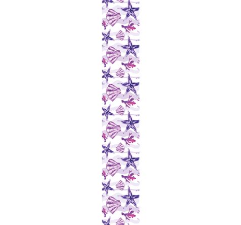 Purple seashell and starfish fishes wallpaper