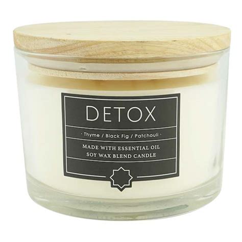 Found & Fable Detox Scented Glass Jar Candle, 16oz