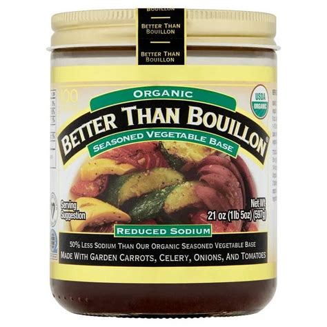 Better Than Bouillon Seasoned Vegetable Base, 21 Ounce, Made with ...