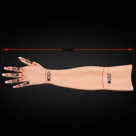 CYOMI Crossdressing Silicone Gloves Realistic Skin Hand with Nail for ...