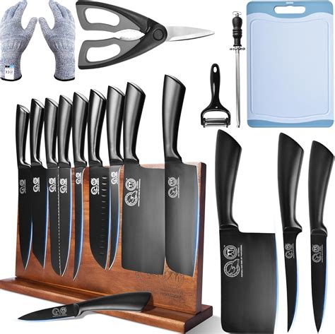 Amazon.com: XYJ Professional Knife Sets for Master Chefs,Meat Cleaver ...