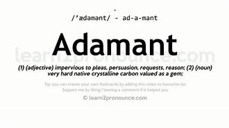 Image result for adamantly