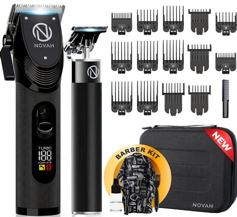 Amazon.com: Novah Professional Hair Clippers for Men, Professional ...