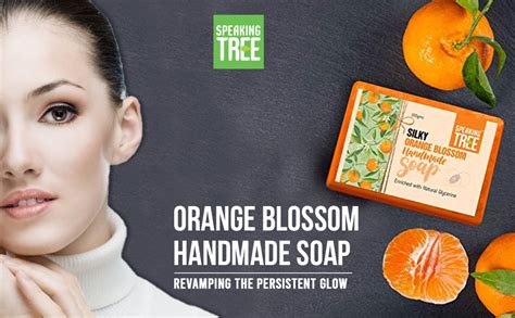 Buy Speaking Tree Silky Orange Blossom Handmade Soap - 100 gms Online ...