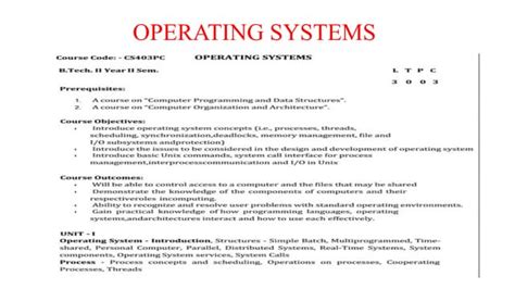 Operating System Unit 的图像结果