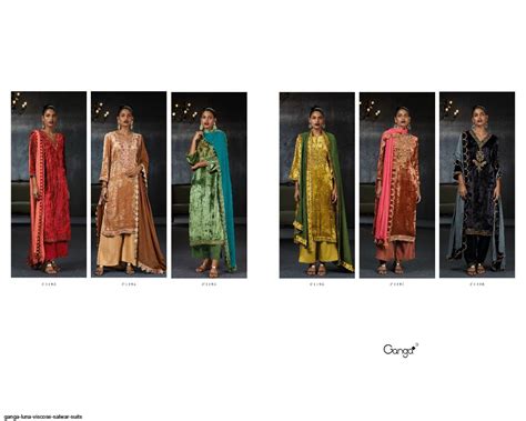 Luna Ganga Viscose Velvet Suits – Kavya Style Plus