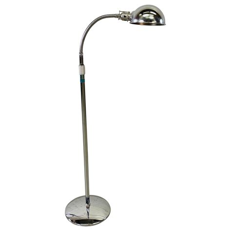 Chrome Torchiere Floor Lamp for Cassella at 1stDibs