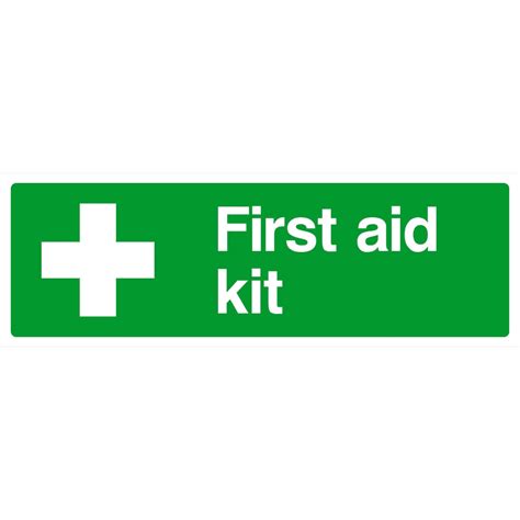 Image result for First Aid Kit Sign