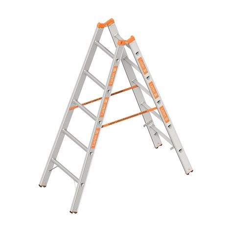 Layher – Double sided rung ladder: double sided access | KAISER+KRAFT