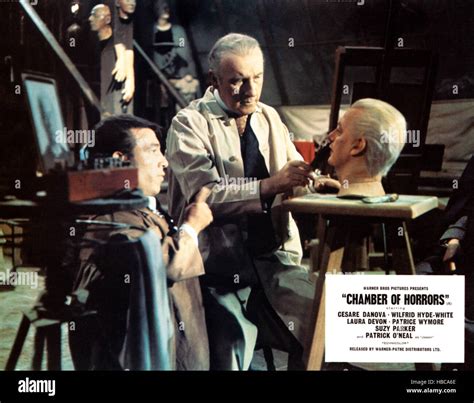 CHAMBER OF HORRORS, from left: Jose Rene Ruiz, Wilfrid Hyde-White, 1966 ...