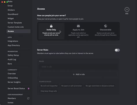 Server Member Applications – Discord