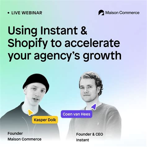 Attention eCom agency owners, this webinar is for you! 🎯 This Thursday ...