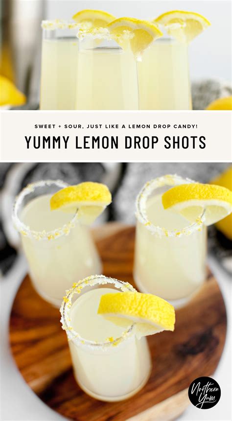Lemon Drop Shots (So Yummy, Just 3 Ingredients!) | Recipe | Lemon drop ...