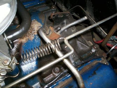 Installing Throttle Return Spring 1966 Mustang 的图像结果