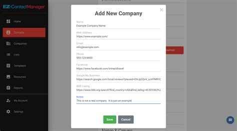 How To Add New Contacts in EZ-ContactManager - EZ-ContactManager
