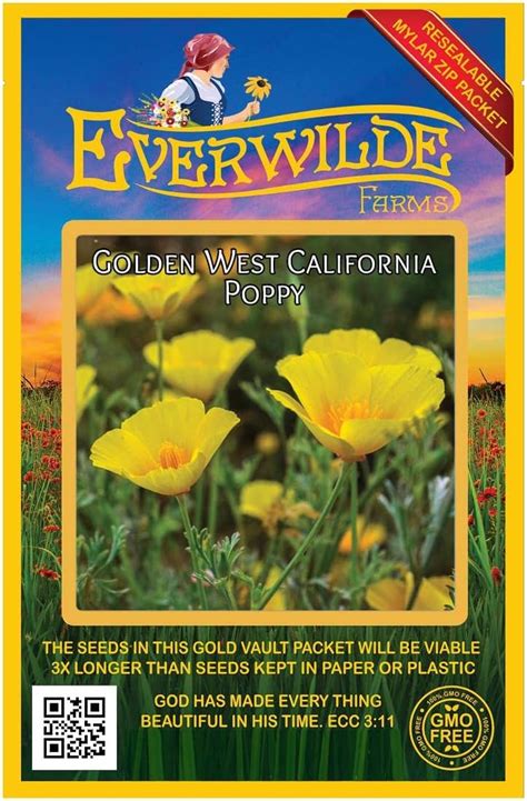 Everwilde Farms - 1000 Golden West California Poppy India | Ubuy