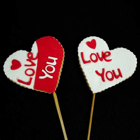 Heart Shaped Cookies , 2.3oz - 68g