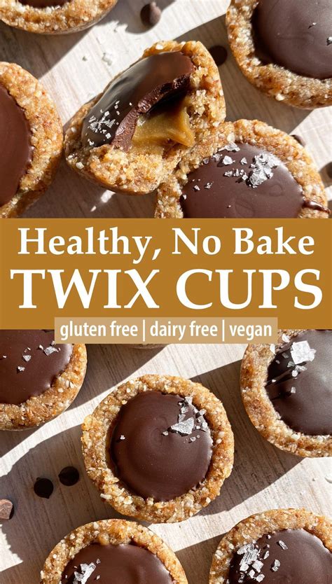 Healthy Twix Cookie Cups (Vegan, Paleo) - Bake It Paleo | Recipe ...