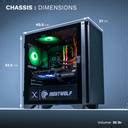 XRIG NIGHTWOLF PRO V4 14th Gen Intel Core i7 14700K 20 Cores (8P+12E ...