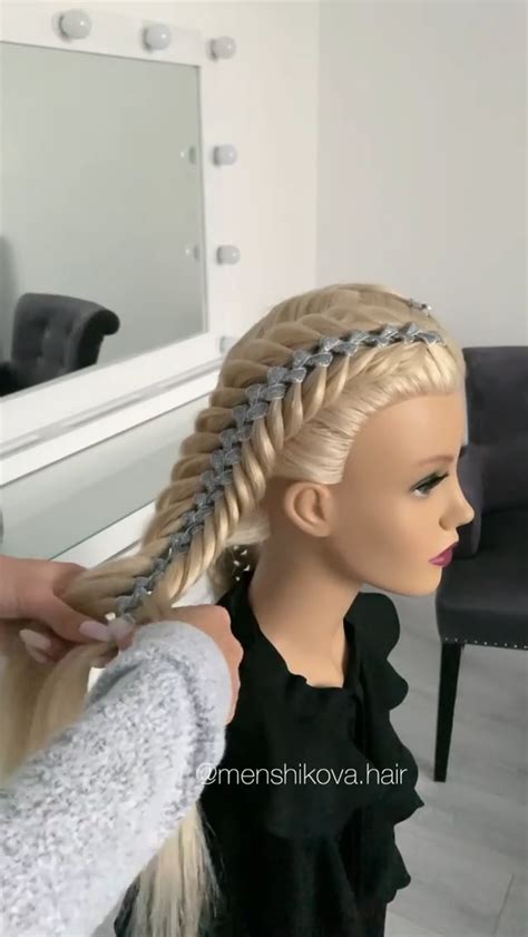 Image result for Hairstyle Fishtail Braid Tutorial