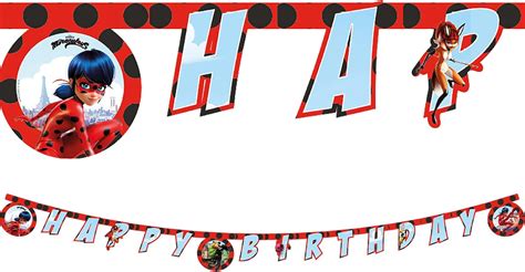 Procos PR91350 Garland Happy Birthday Ladybug, India | Ubuy