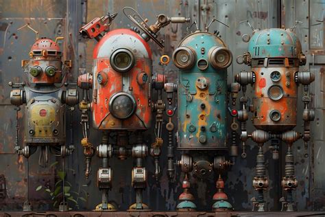 Robot Digital Screen Texture 的图像结果